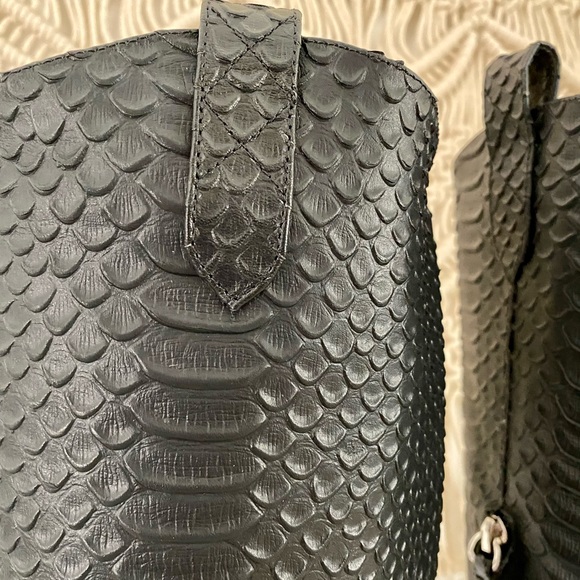 Revolve Leather Cowboy Boot Size 6.5 - Picture 7 of 11